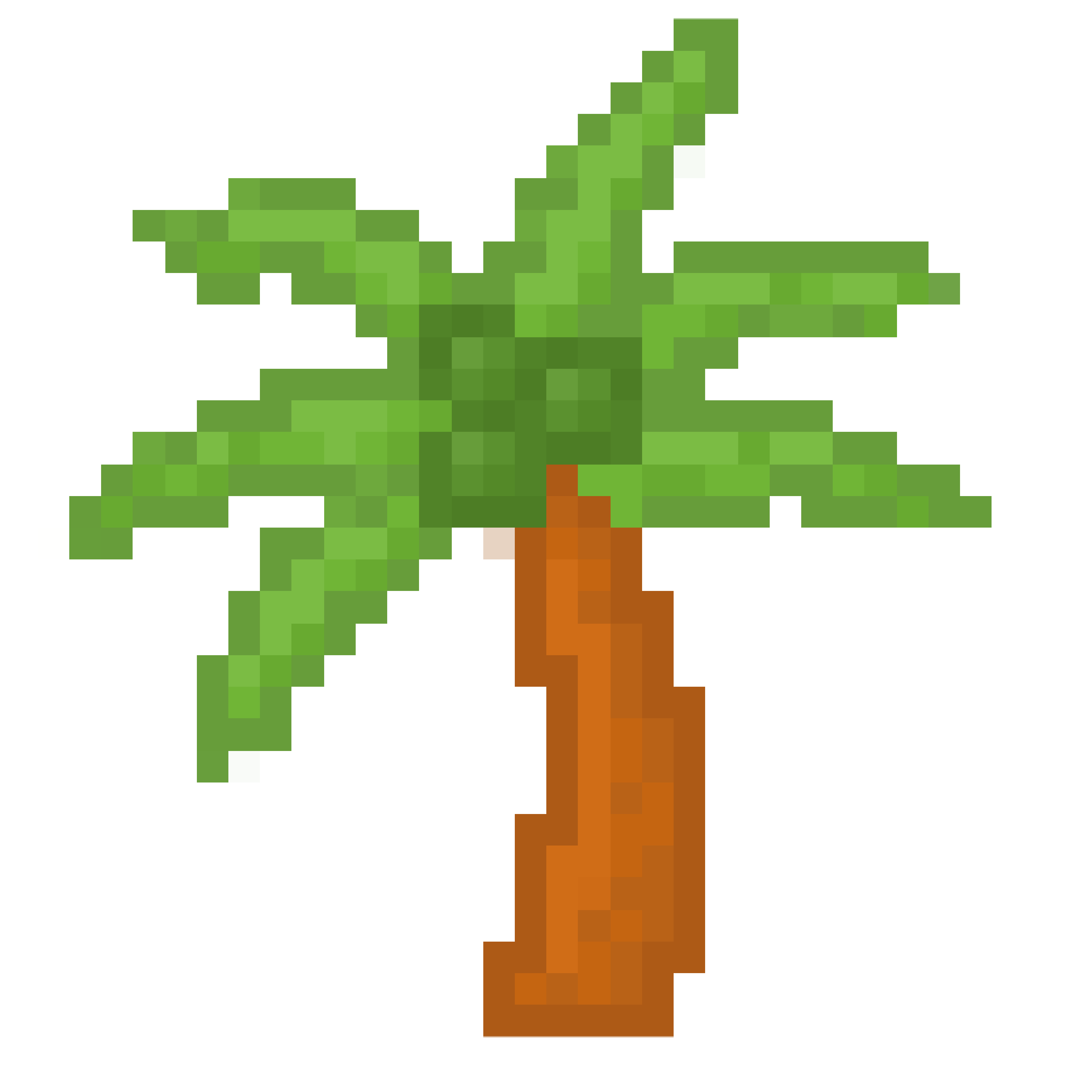 little pixel palm tree